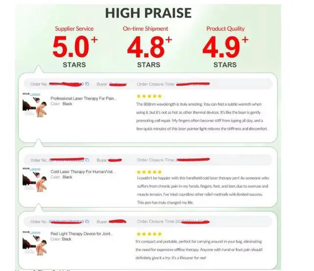 Alt view image 4 of 4 - Cold Laser Therapy Acupuncture Pen Red light therapeutic Traditional Chinese Medicine Low-level laser acupuncture therapy TCM