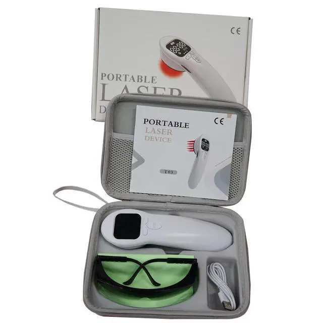 Alt view image 4 of 6 - COZING-T03B 650nm Red Light Therapy Wand for Face 170mW Collagen Boost, Anti-Wrinkle, 5600mAh Type-C