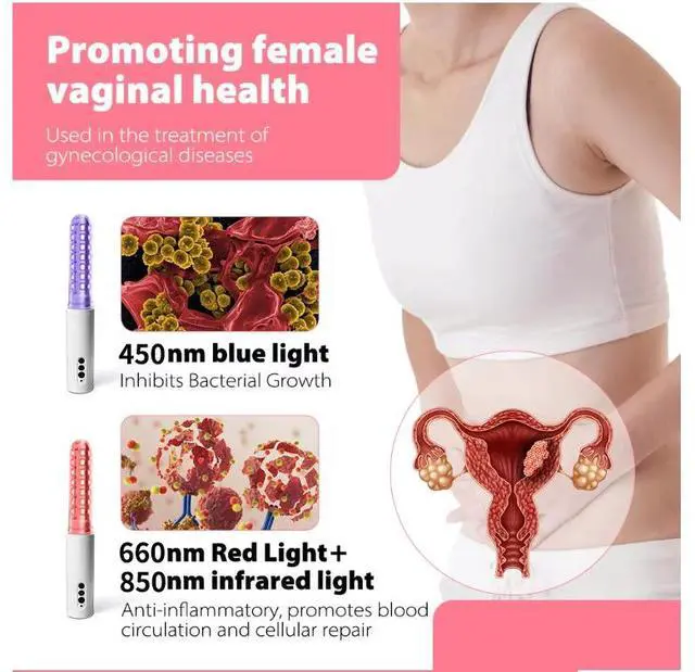 Main image of COZING-W06 Cold Laser Therapy Physiotherapy Device Female Vaginitis Treatment Instrument Female Vaginitis Treatment Instrument