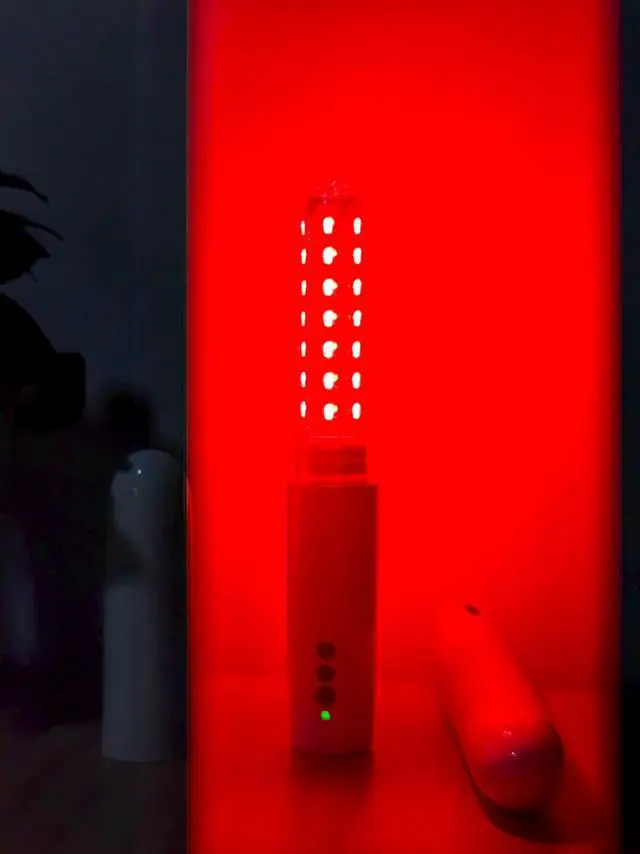 Alt view image 4 of 4 - New Upgrade Air-Lip Stretch Low Frequency Thermal Vibration Waist Massage Heeling Spot Left and Right Swing + Up and Down Tracti