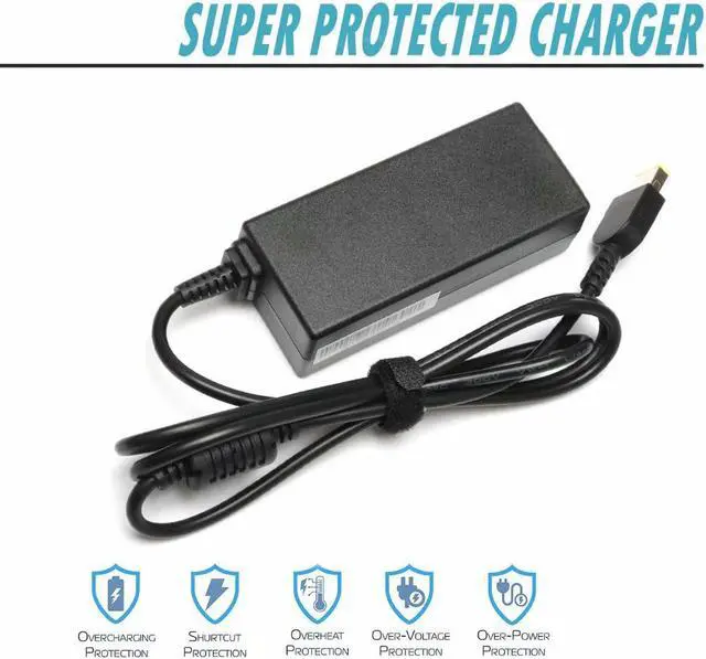 Alt view image 2 of 6 - New Laptop Notebook AC Adapter Charger Power Cord Supply for Lenovo X5RG 0B47455 0A36258 ADLX65NDC2A ADLX65NLC3A 4X20E53344 4X20E53345 4X20E53336 4X20E53348