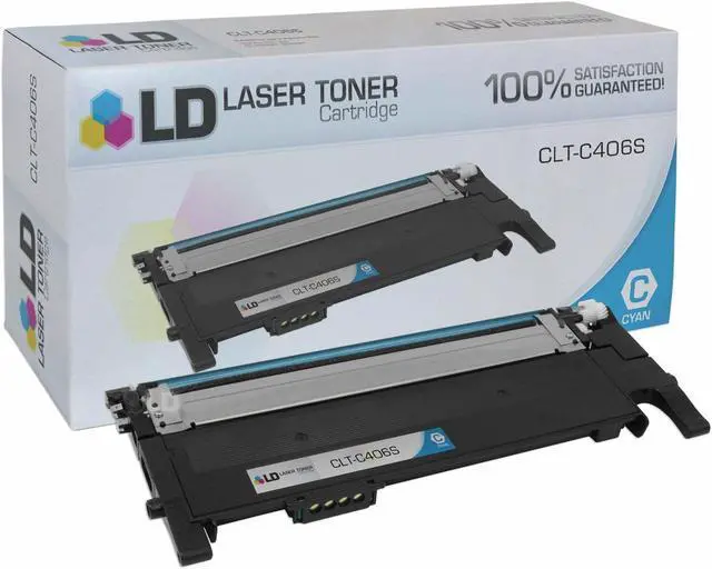 Alt view image 3 of 5 - LD For Samsung 4pk Toner CLT-K406S  CLT-M406S CLT-Y406S CLP-365 CLT-C406S