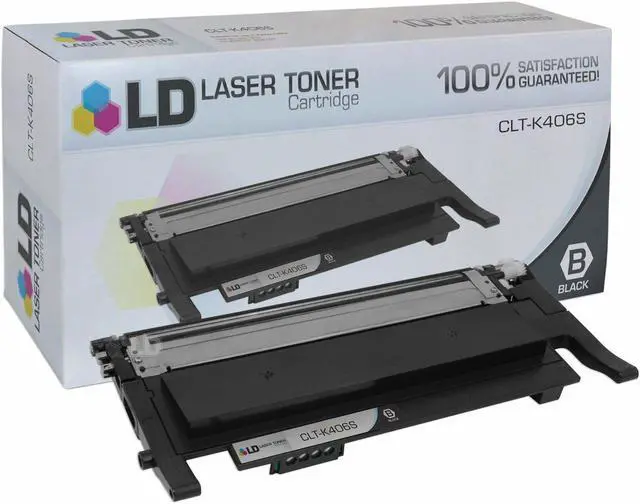Alt view image 2 of 5 - LD For Samsung 4pk Toner CLT-K406S  CLT-M406S CLT-Y406S CLP-365 CLT-C406S