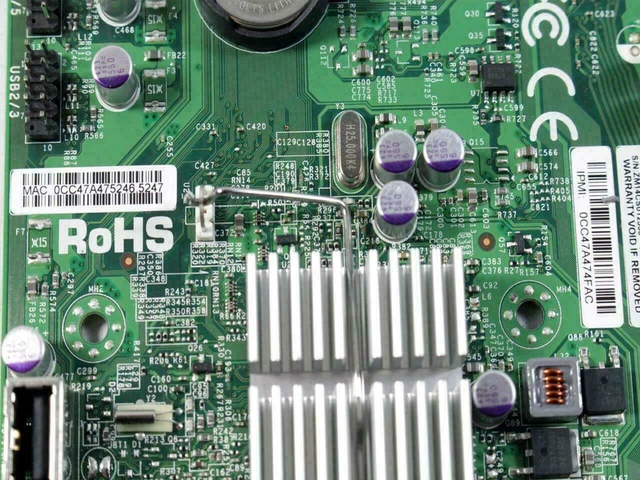 Alt view image 3 of 3 - Super Micro X9SCM-F, LGA 1155, Intel C204, Micro ATX Server Motherboard