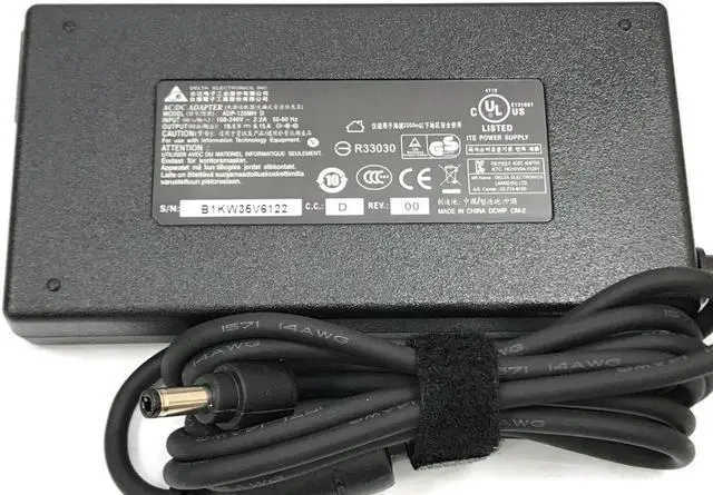 Main image of Delta ADP-120MH D 19.5V 6.15A 120W Slim AC Adapter For MSI Gateway Series Laptop