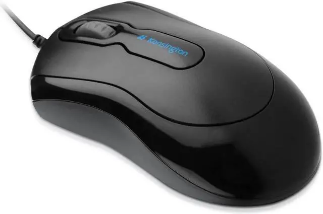 Alt view image 5 of 7 - Kensington Slim Type Wired Keyboard (K72357USA) and Mouse-in-a-Box Wired USB Mouse (K72356US) Bundle, Black