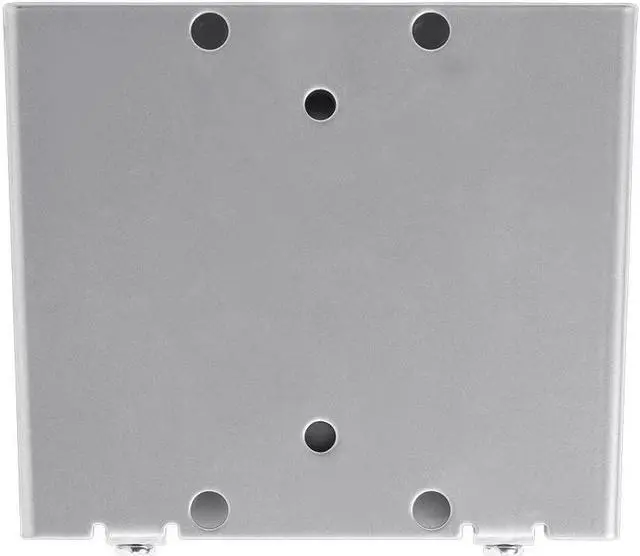 Alt view image 5 of 13 - Monoprice Titan Series Fixed Mini Wall Mount For Small 13" - 27" Inch TVs Displays, Max 66 LBS. 75x75 to 100x100, Silver, RoHS Compliant