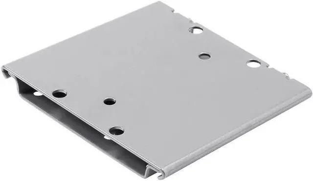 Alt view image 2 of 13 - Monoprice Titan Series Fixed Mini Wall Mount For Small 13" - 27" Inch TVs Displays, Max 66 LBS. 75x75 to 100x100, Silver, RoHS Compliant