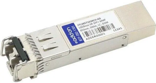 Main image of Intel Finisar Ftlx8571d3bcv-It 1Gb/10Gb Dual Rate Sfp+ Transceiver