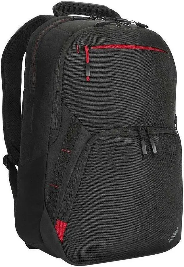 Alt view image 4 of 6 - Lenovo Essential Plus Carrying Case Rugged (Backpack) For 15.6 NotebookBlack