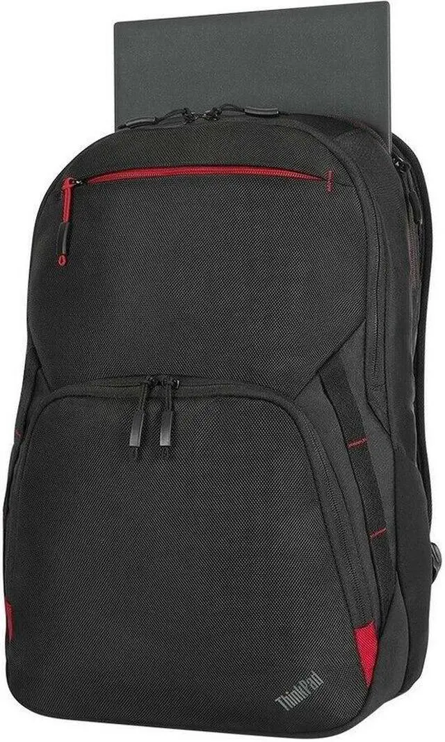 Alt view image 6 of 6 - Lenovo Essential Plus Carrying Case Rugged (Backpack) For 15.6 NotebookBlack