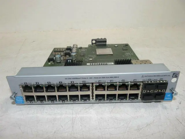Main image of Hp J9033a Vl Procurve 20-Port Gigabit W/4-Port Sfp Network Module