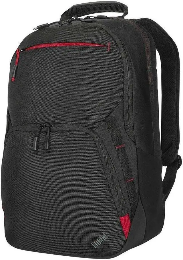 Alt view image 2 of 6 - Lenovo Essential Plus Carrying Case Rugged (Backpack) For 15.6 NotebookBlack