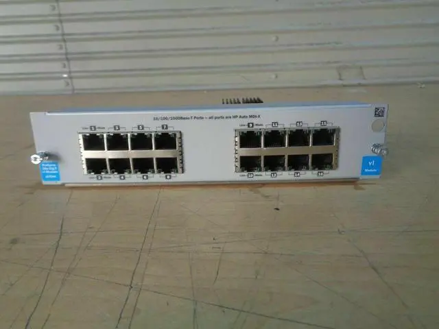 Main image of Hp Procurve 16P Gig-T Network Switch Vl Switch Module J8764a
