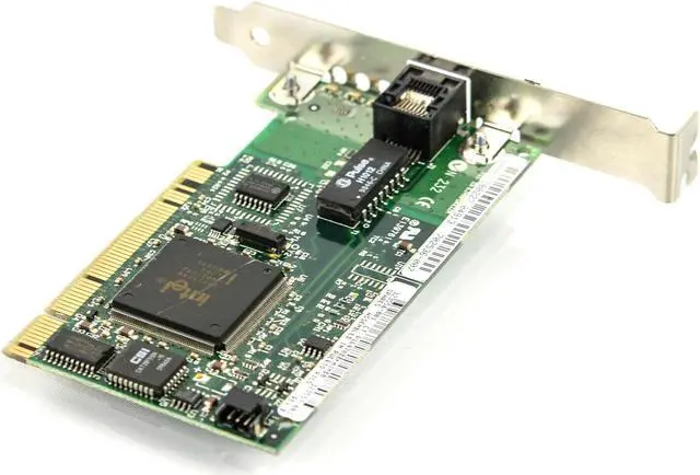 Alt view image 2 of 5 - 121 10/100 PCI NIC Network Adapter Card 323556-001