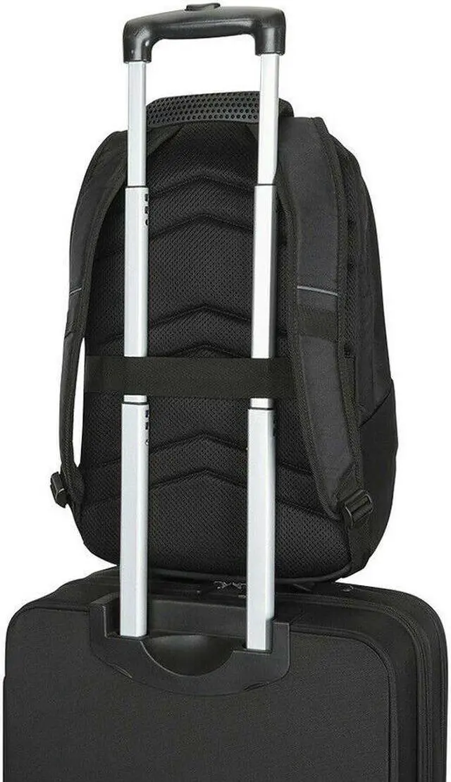 Alt view image 5 of 6 - Lenovo Essential Plus Carrying Case Rugged (Backpack) For 15.6 NotebookBlack