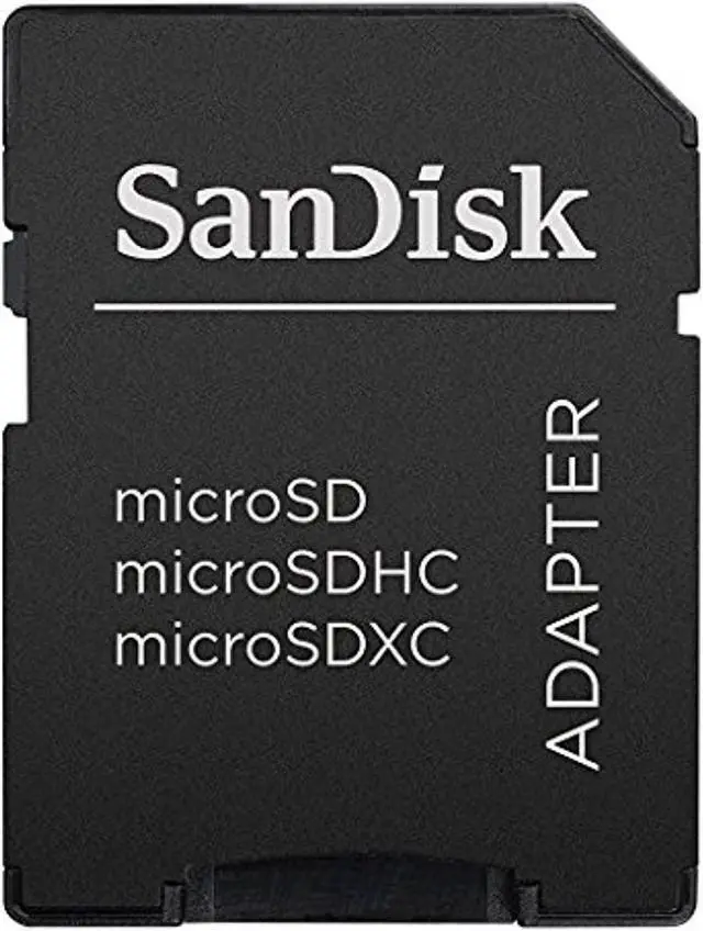 Main image of Sandisk Microsd To Sd Memory Card Adapter (Microsd-Adapter), Black