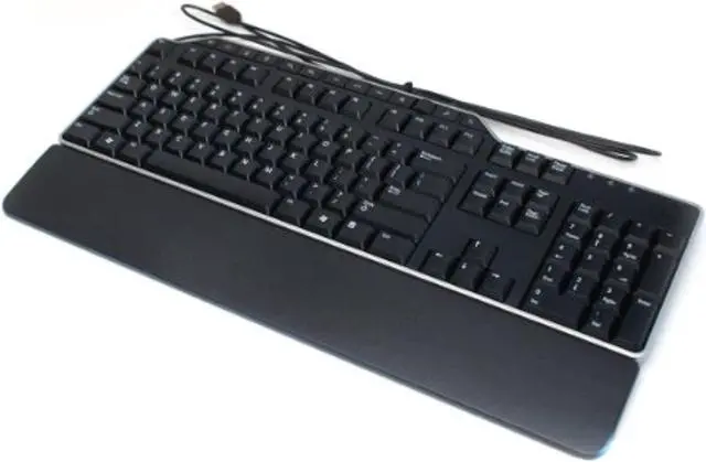 Main image of Genuine 1Rw52 Kb522 X20m8 7Vhy1 Dell Business Multimedia Usb Wired 104-Key 14-Hot Keys 2 Usb Hub Keyboard Compatible Part Numbers: 1Rw52, Kb522, X20m8, 7Vhy1