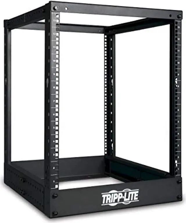 Main image of Tripp Lite 13U 4-Post Open Frame Rack, Network Equipment Rack, 1000 Lb. Capacity (Sr4post13),Black