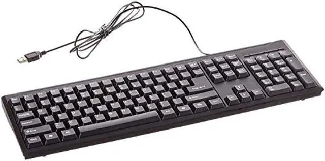 Main image of Usb Wired Generic 104 Key Spill-Resistant Keyboard Bt-Kb104nt-B-Sp (Renewed)