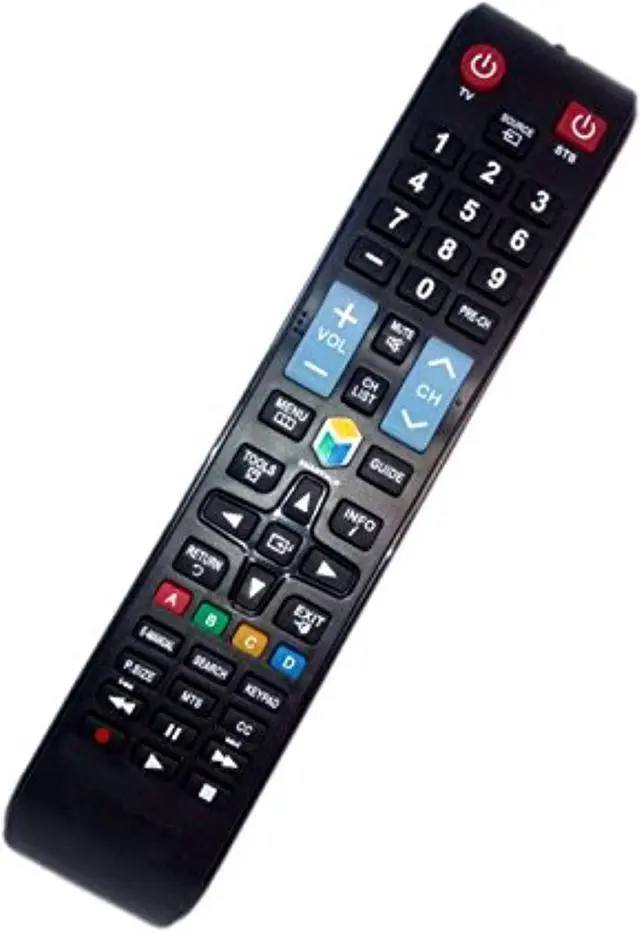 Main image of Replaced Remote Control Compatible For Samsung Un46h6203 Un32j4300afxzp Un32h5203 Un46h5203af Un50h6203af Un65h6203af Smart Led Hd Tv