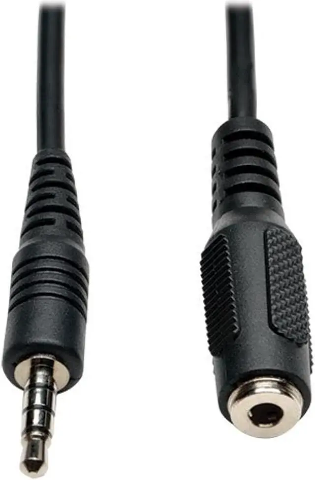 Alt view image 2 of 2 - Tripp Lite P318-006-Mf 3.5Mm Mini Stereo Audio 4 Position Headset Extension Cable,Black