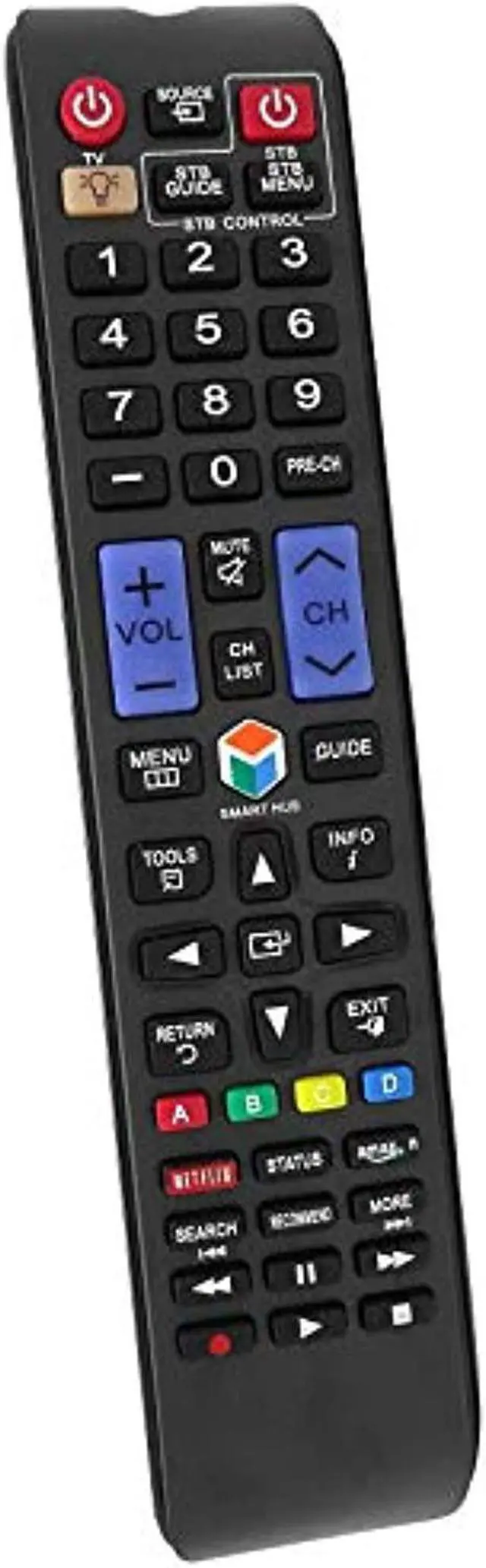 Alt view image 2 of 4 - Universal Remote For Samsung Aa59-00784C Aa5900784c Tv Remote Control