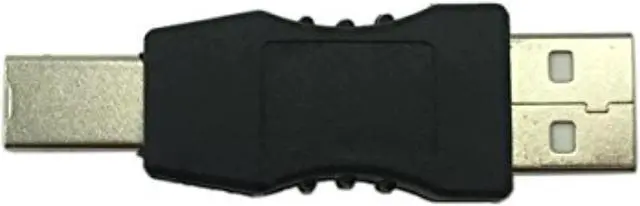 Alt view image 4 of 7 - Usb Type A Male To Usb Type B Male Connector Converter Adapter (2Pack)