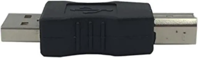 Alt view image 7 of 7 - Usb Type A Male To Usb Type B Male Connector Converter Adapter (2Pack)