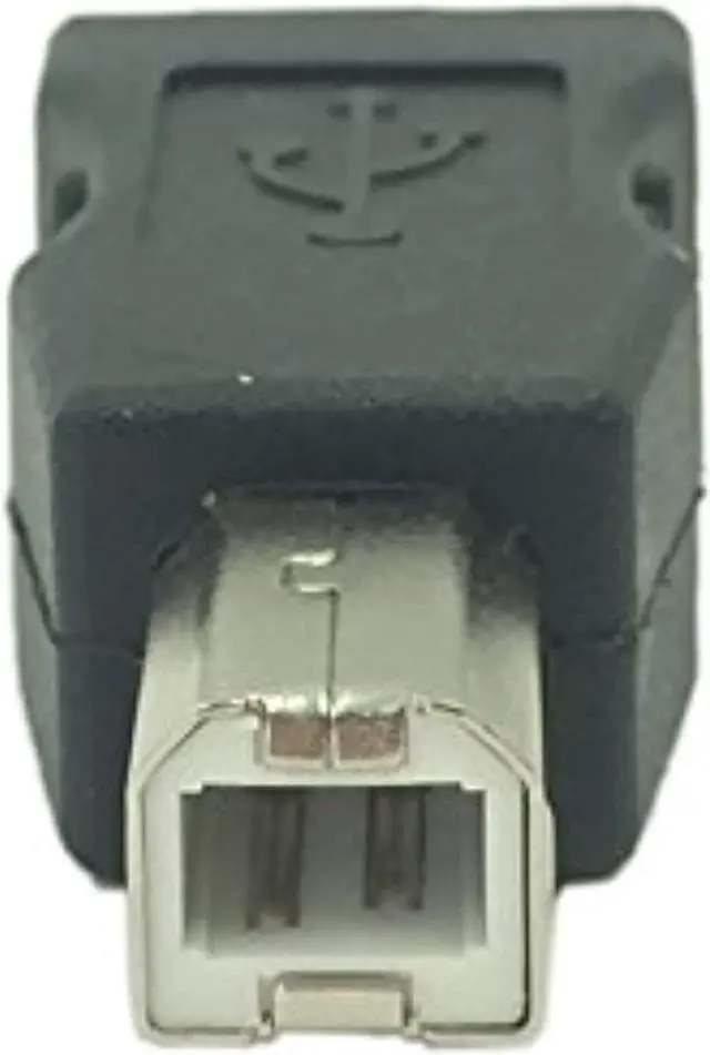 Alt view image 6 of 7 - Usb Type A Male To Usb Type B Male Connector Converter Adapter (2Pack)