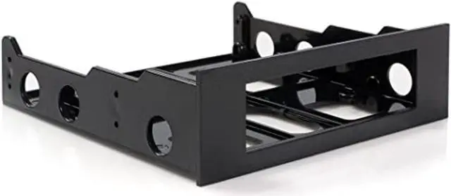 Main image of .Com 3.5" To 5.25" Front Bay AdapterMount 3.5" Hdd In 5.25" BayHard Drive Mounting Bracket W/ Mounting Screws (Bracketfdbk)