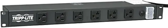 Main image of Tripp Lite 12 Outlet Rackmount Network-Grade Pdu Power Strip, Front & Rear Facing, 20A, 15Ft Cord W/ 5-20P Plug (Rs1215-20)