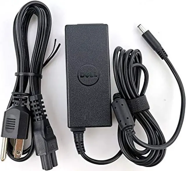 Alt view image 3 of 6 - Dell Laptop Charger 45W Watt Ac Power Adapter With Power Cord For Dell Inspiron 13 14 15,5567 5558 3558 5559,5000 Series,Xps 13 9360,La45nm140,0Kxttw