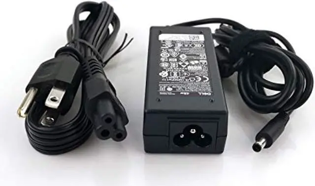 Alt view image 6 of 6 - Dell Laptop Charger 45W Watt Ac Power Adapter With Power Cord For Dell Inspiron 13 14 15,5567 5558 3558 5559,5000 Series,Xps 13 9360,La45nm140,0Kxttw