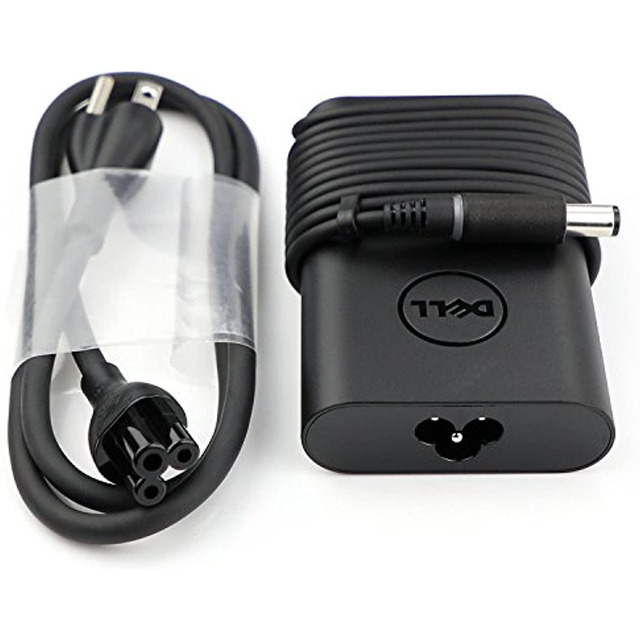 thumbnail image 2 of Genuine Dell 65W Laptop Charger – Small Tip, 19.5V 3.34A AC Adapter With Power Cord 2 of 5