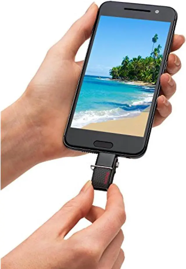 Alt view image 4 of 5 - Sandisk 256Gbultra Dual Usb Drive 3.0, Sddd2-256G-Gam46(Black)