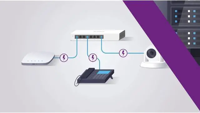 Alt view image 7 of 7 - 8-Port Poe Gigabit Ethernet Plus Switch (Gs108pev3)Managed, With 4 X Poe @ 53W, Desktop Or Wall Mount, And Limited Lifetime Protection