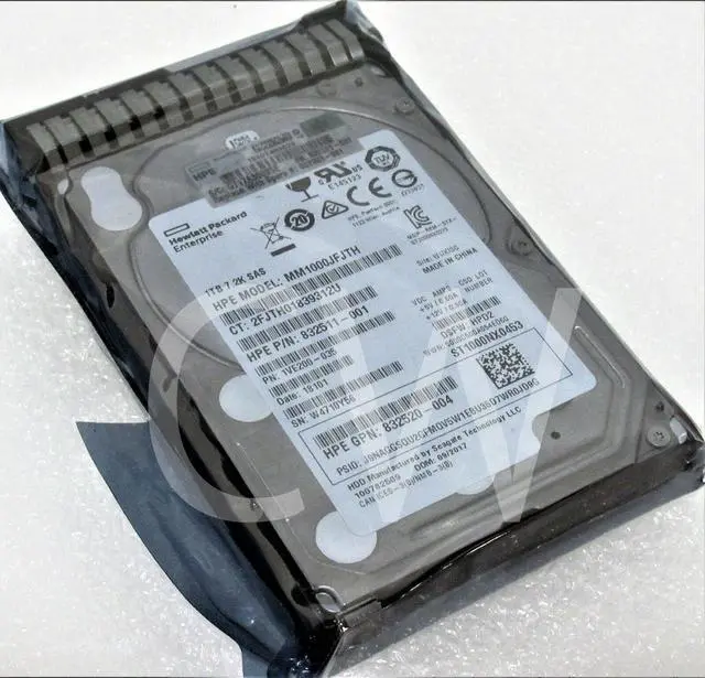 Alt view image 2 of 2 - 832984-001 832511-001 832514-B21 Hpe 1Tb 7.2K 12Gb/S Mdl 2.5" Sas Hdd Hard Drive