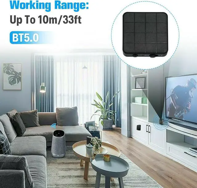Alt view image 7 of 7 - 2 IN 1 Bluetooth 5.0 Transmitter  Receiver Wireless Audio Aux 3.5mm Adapter USA