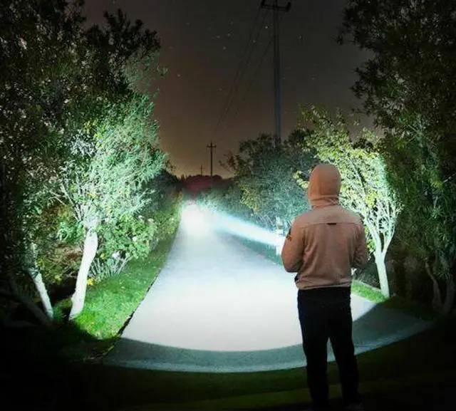 Alt view image 2 of 6 - LED Flashlight USB Tactical Torch Camping Waterproof Gift set