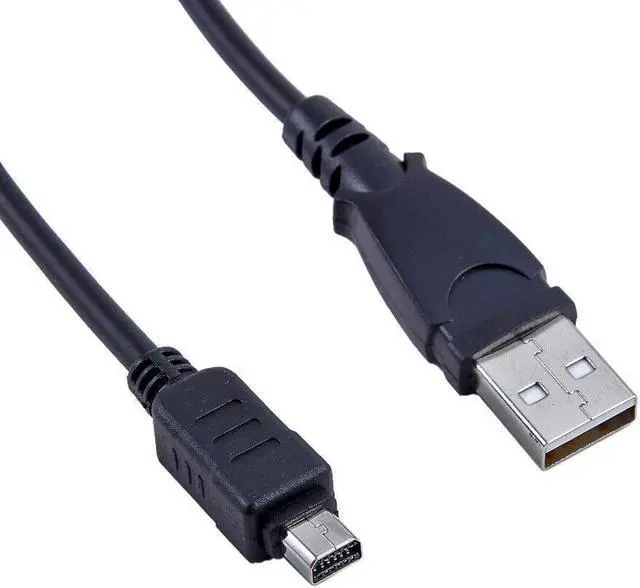 Alt view image 3 of 4 - USB+A/V TV Video Cable For Olympus U/Stylus 5010 7000 7030 D-545 D-595 Z Camera