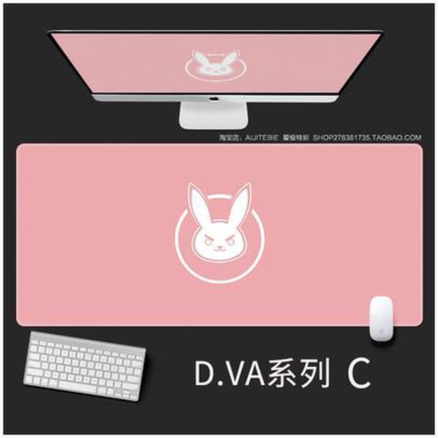 Main image of Overwatch Super large mouse pad D.va game mouse pad