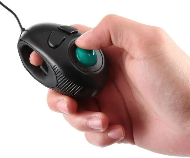 Alt view image 6 of 7 - Portable Mini Handheld Wired Mouse