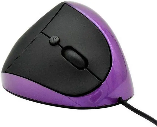Main image of JSY-05 6 Keys Wired Vertical Mouse Ergonomics Brace Optical Mouse (Purple)