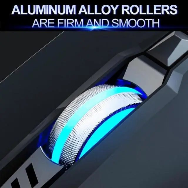 Alt view image 6 of 7 - T-WOLF G530 USB Interface 7-Buttons 6400 DPI Wired Mouse Mechanical Gaming Macro Definition 4-Color Breathing Light Gaming Mouse, Cable Length: 1.5m ( Black)