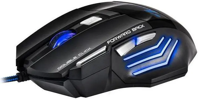 Alt view image 7 of 7 - IMICE X7 2400 DPI 7-Key Wired Gaming Mouse with Colorful Breathing Light, Cable Length: 1.8m (Sunset Yellow E-commerce Version)