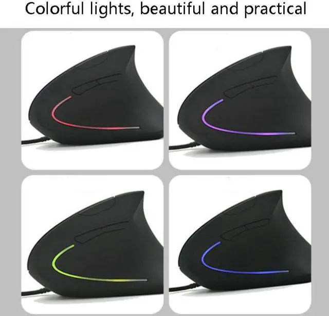 Alt view image 6 of 6 - JSY-5 6 Keys Laser USB Wired Mouse Optical Upright Mouse (Five Generation Wired)