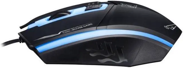 Alt view image 3 of 7 - Chasing Leopard 199 USB 1600DPI Three-speed Adjustable LED Backlight Wired Optical Gaming Mouse, Length: 1.3m (White)