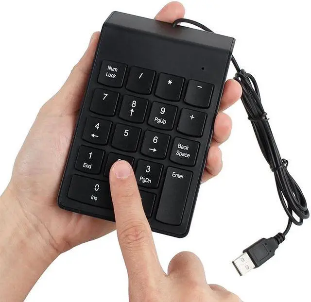Alt view image 4 of 4 - MC Saite 2129 18 Keys Wired Numeric Keyboard
