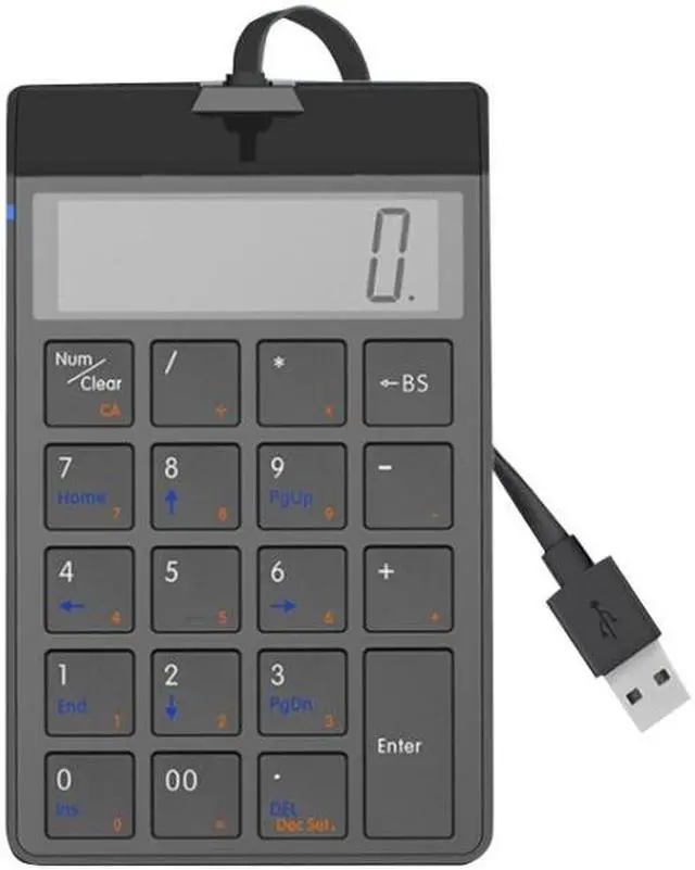 Main image of Sunreed SKB886S 19 Keys Wired Keypad With Digital USB Interface, Cable Length: 1.5m Wired Black (Black)